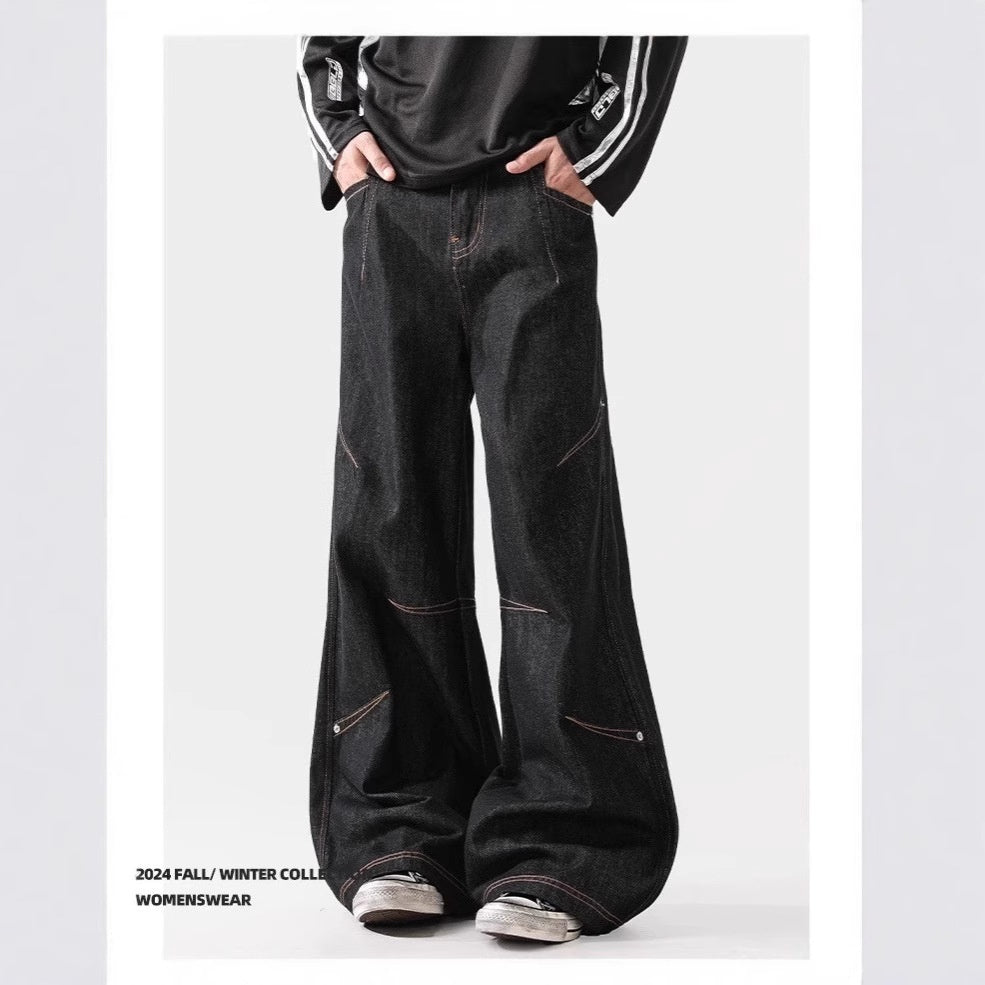 Deconstructing Design Sense Denim American Cleanfit Wide Leg Pants