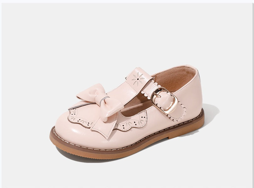 Girls Leather Children's Single Shoes Princess Shoes Children's Shoes Soft Sole