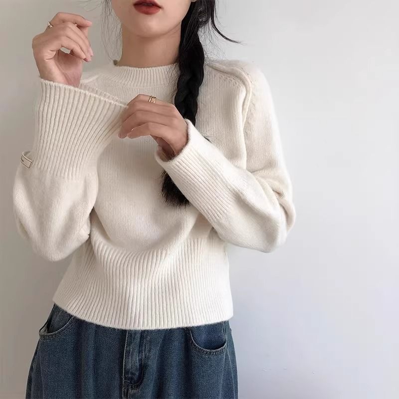 Womens Winter Base-layer Knit Top