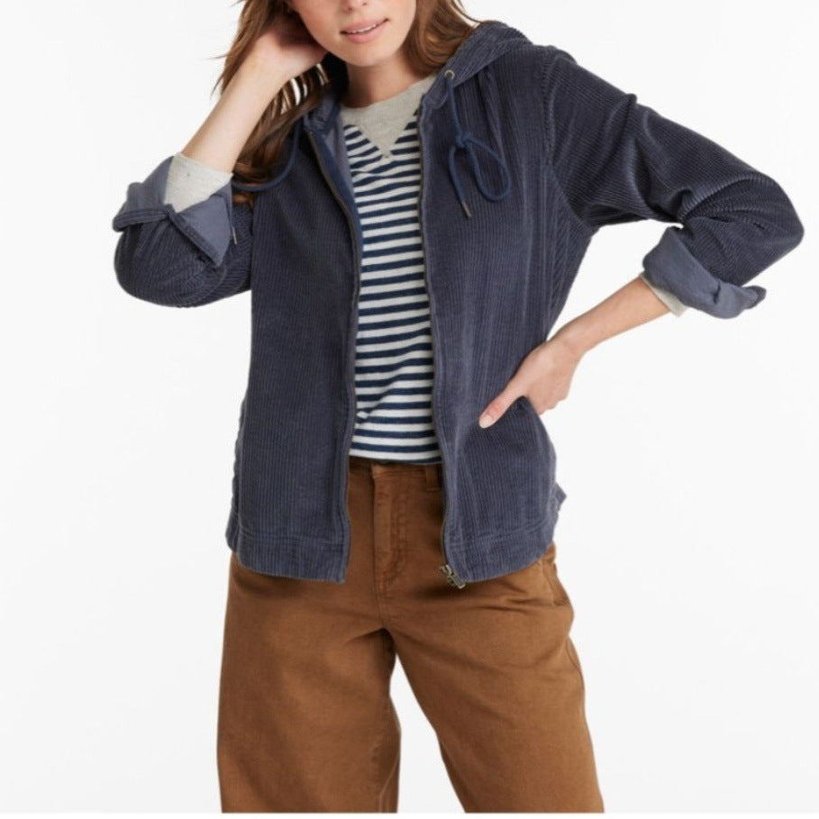 Fashion Hooded Casual Long Sleeve Women's Coat