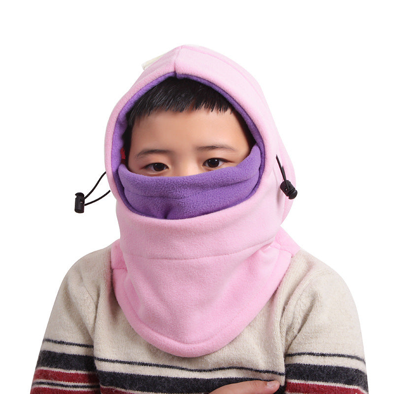 Winter Outdoor Upgrade Double-sided Fleece Thickened Hat