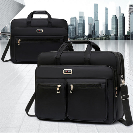 Men's Fashion Shoulder Crossbody Splash-proof Computer Bag