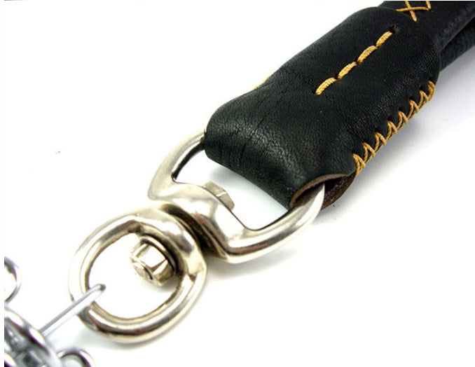 Short Traction Rope With Swivel For Medium And Large Dogs