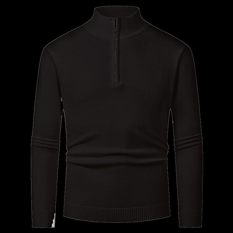 Fashion Trend Half Zipper Sweater