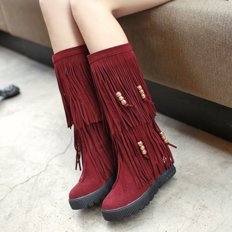 Plus Size Within The Height Of Women's Boots Sweet And Casual