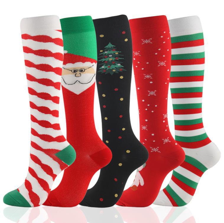 Men's And Women's Sports Compression Socks Combination