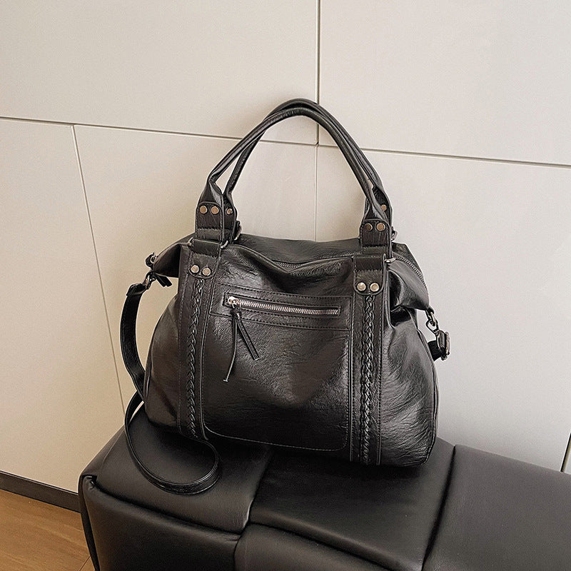 Dame Retro Trend Skuldertaske/Crossbodytaske