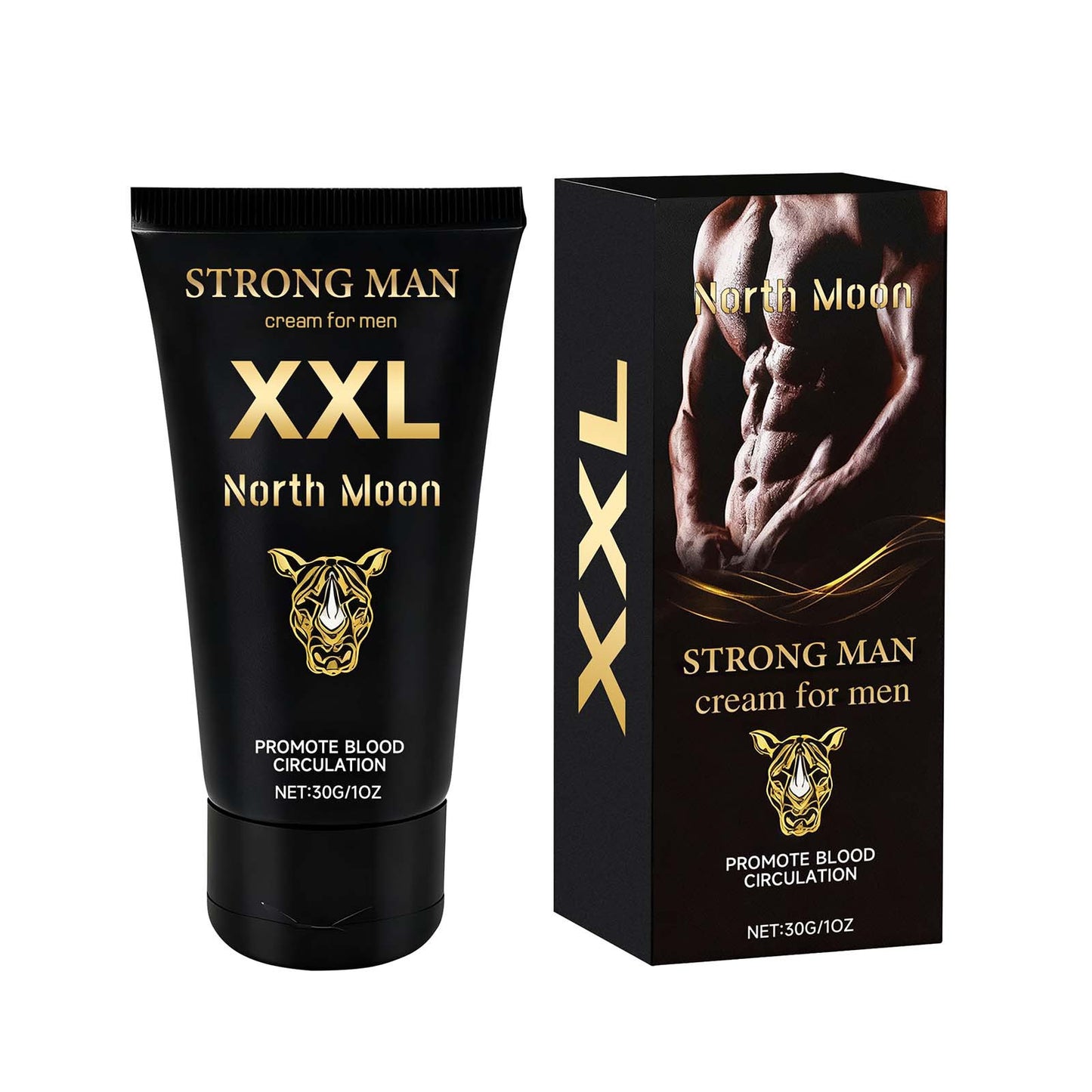 Gentle Nourishment For Men's Local Skin, Comfortable State, Applying Care Cream