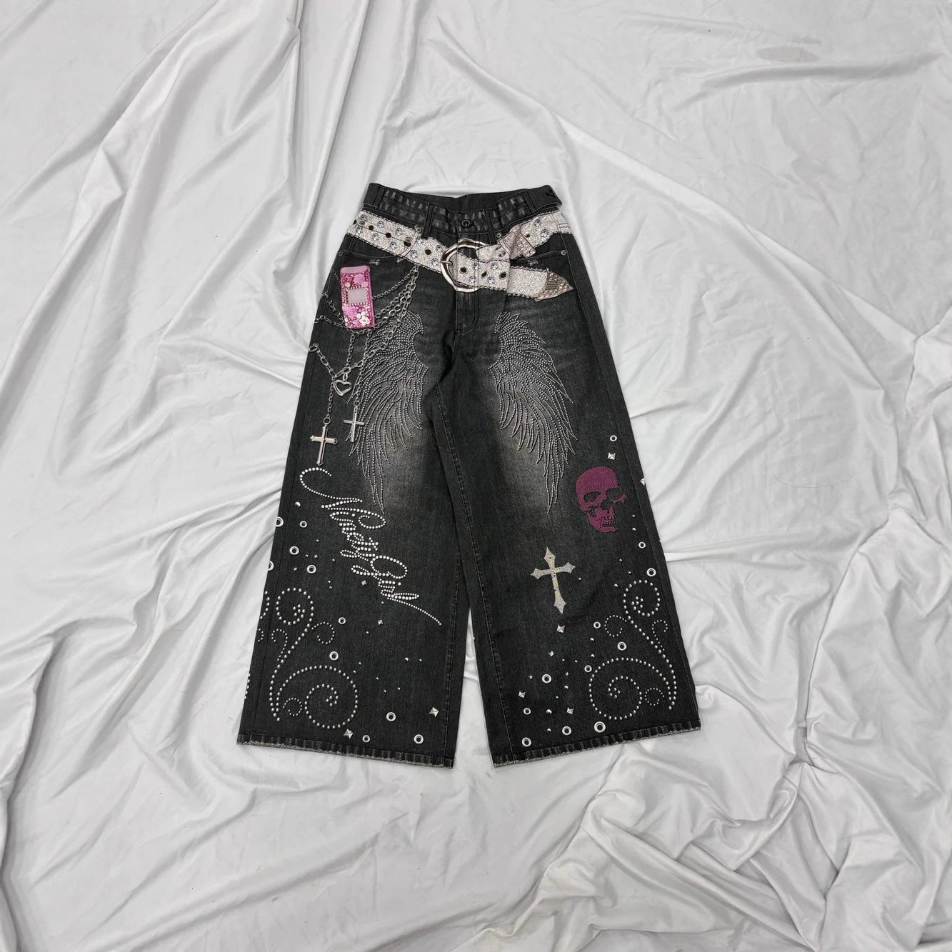 Retro Washed Y2K-style Trendy Jeans