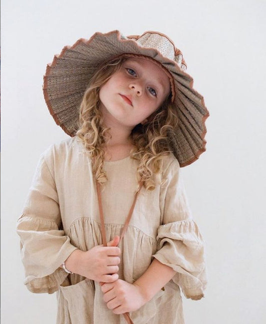 Foldable And Easy To Carry All-match Women's Straw Hat