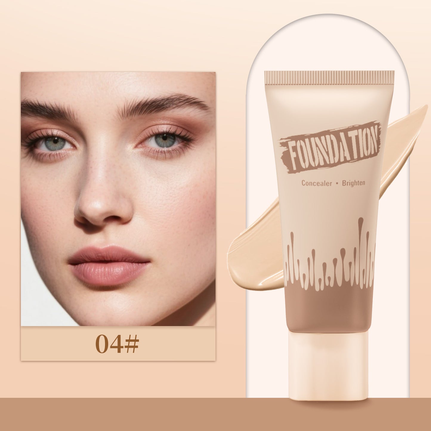 Concealing Foundation Oil Control Makeup Natural BB Cream