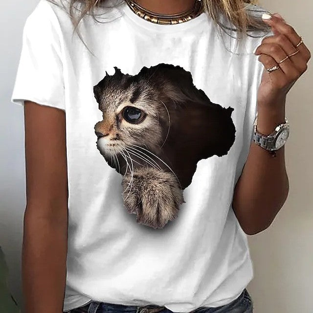 T-shirt Independent Station Shrimp Hot Sales In Europe And The United States Print