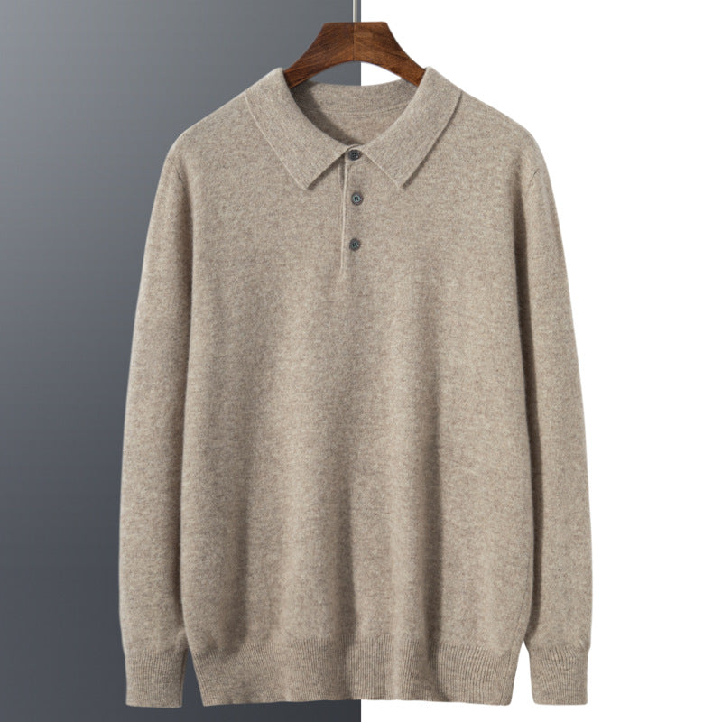 Casual Fashion Men's Knitted Bottoming Shirt