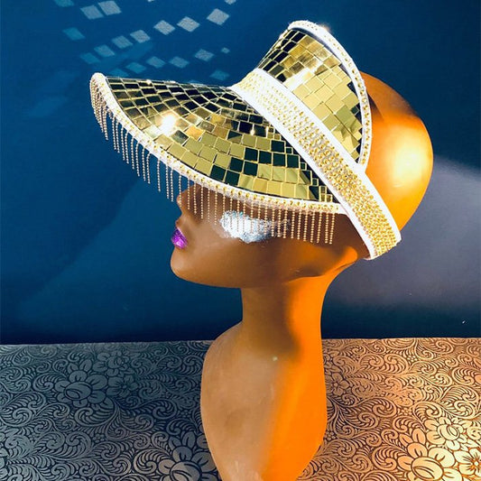 Discosolhat Diskokugle Festivalvisir Dekoration