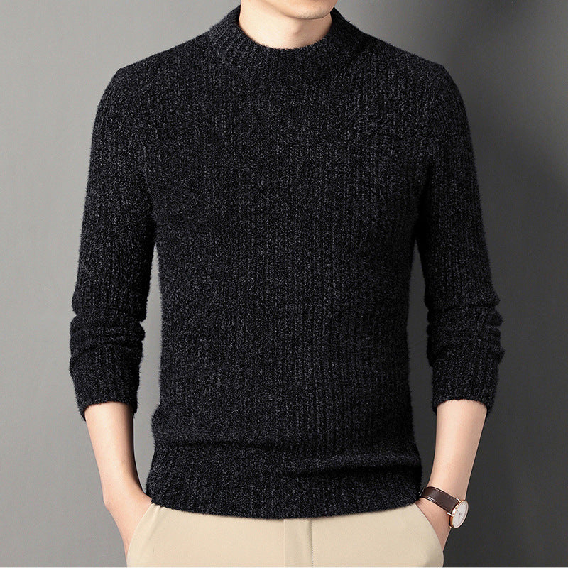 New Men's Long Sleeve Ferret Wool Undercoat