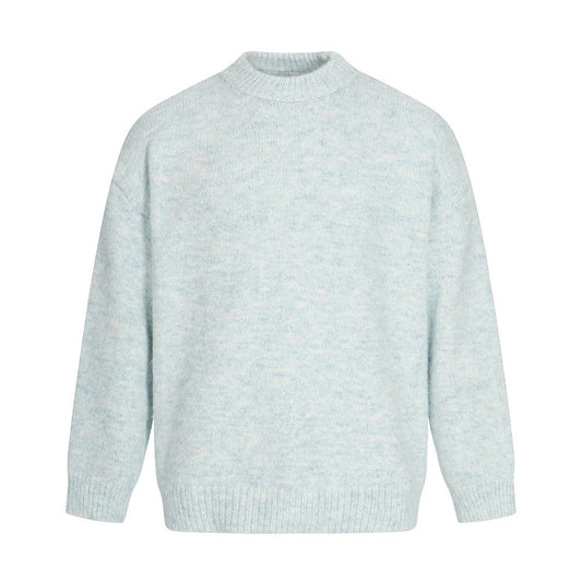 Men's Sweater Base Layer Loose Casual Longsleeve Knitted Top