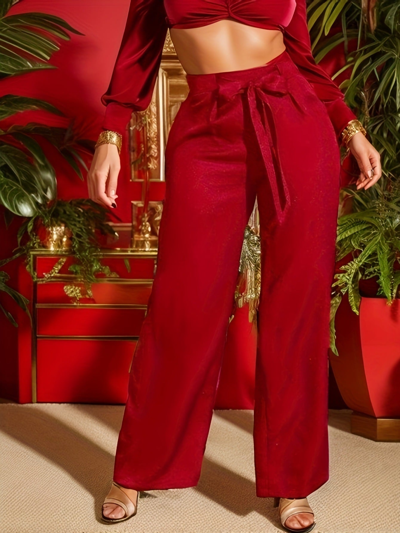 Women's Casual Stylish Straight-leg Pants