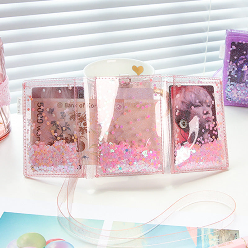 Transparent small wallet