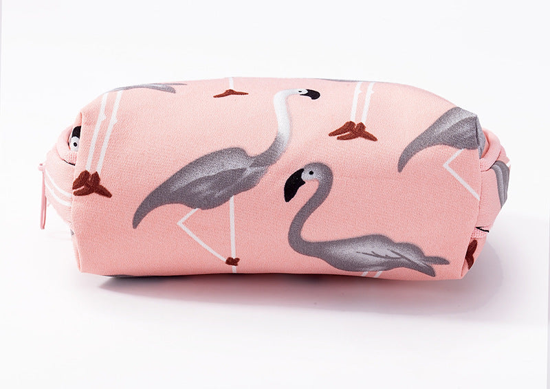 Fashion Flamingo PVC Waterproof Cosmetic Bag