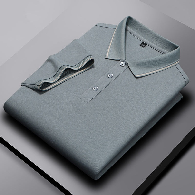 Men's Moisture-Wicking Casual Short-Sleeve Polo Shirt