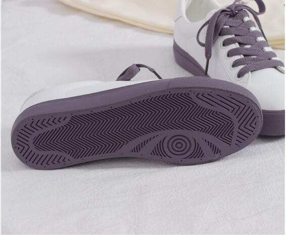 Spring new Korean version of the wild white shoes female strawberry retro port wind shoes students ins sneakers
