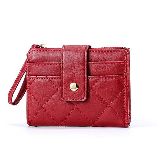 Simple And Niche Women's Short Wallet