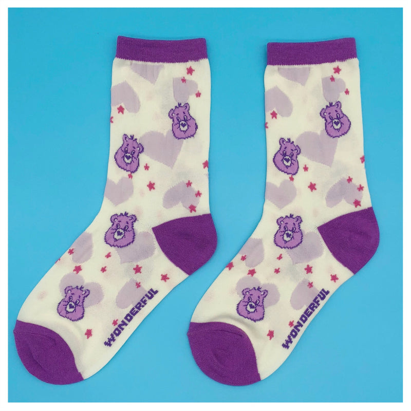 Cartoon bear socks