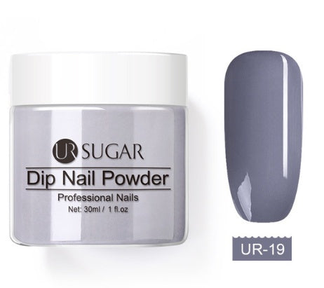 UR nail infusion powder fransk neglepudder glitter neglegødning fugtgivende pudder dyppepulver