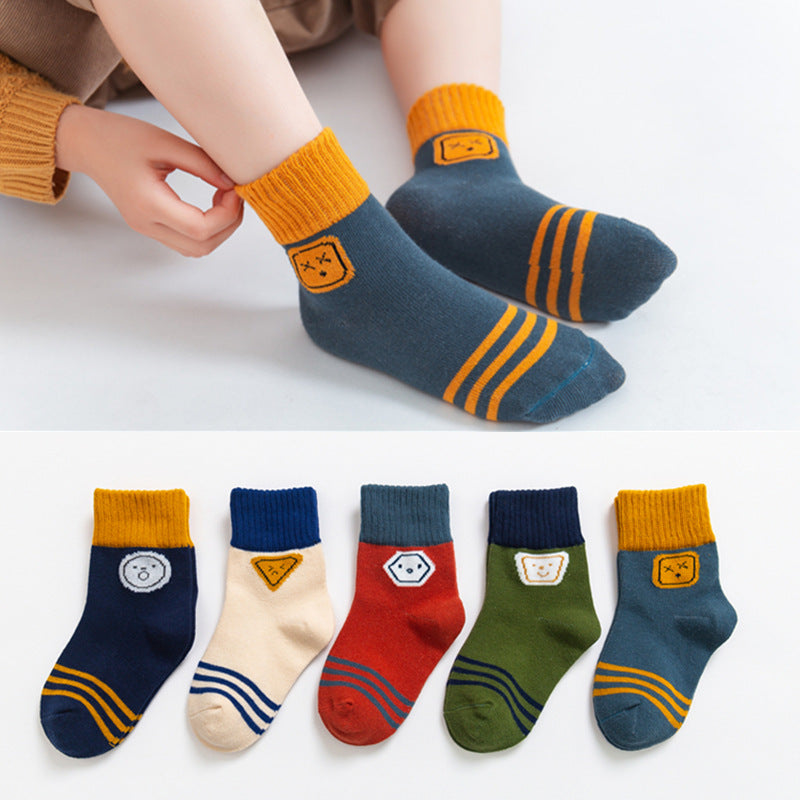 Children's Socks New Style Breathable Cartoon