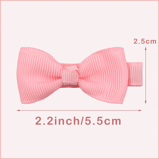 Pieces Fully   40 80  Lined No Slip Hair Clips In 20 40 Pastel Colors, Barrettes And Bows For Infants, Toddlers, And Baby Girls