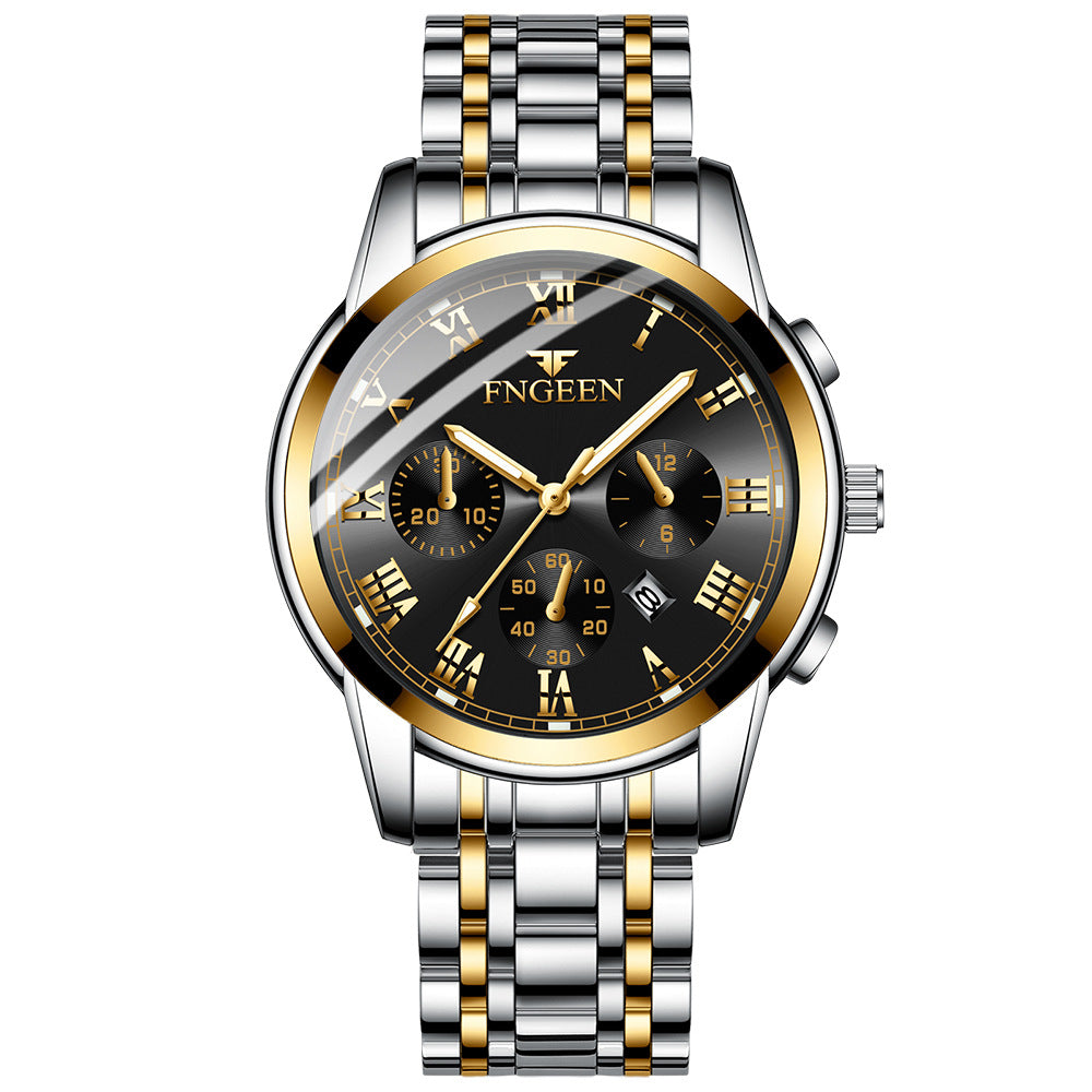 Fashionable Quartz Waterproof Student Men's Watch