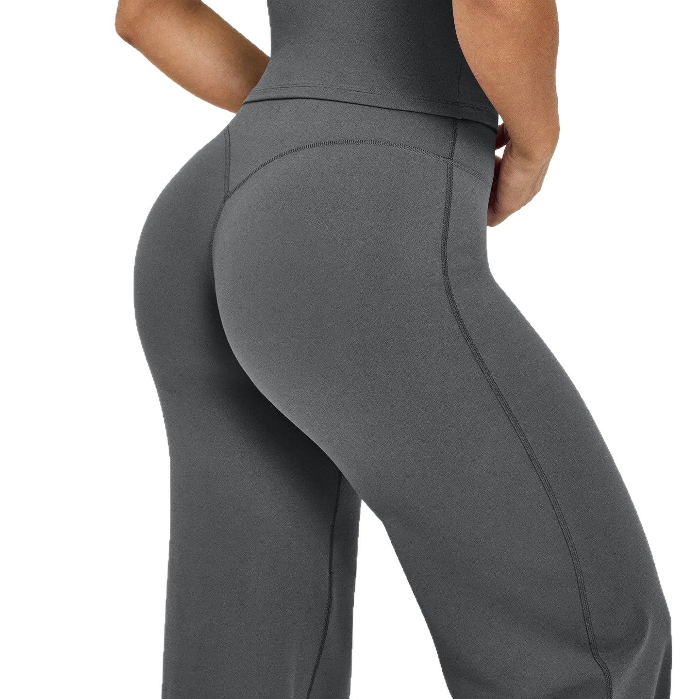 Slimming Casual Straight-leg Women's Wide Leg Sports Yoga Pants