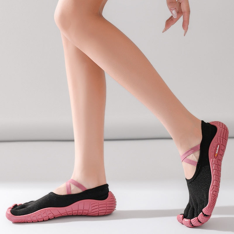 Refreshing Breathable Indoor Fitness Silent Anti-slip Yoga Pilates Skipping Rope Exercise Shoes