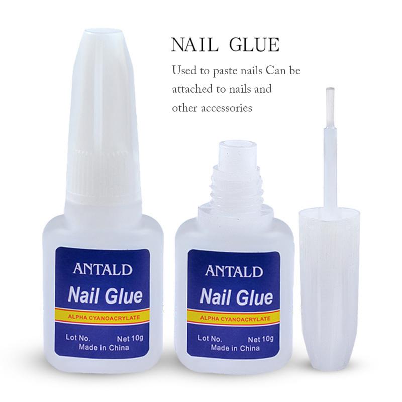 10g blue bottle with brush glue