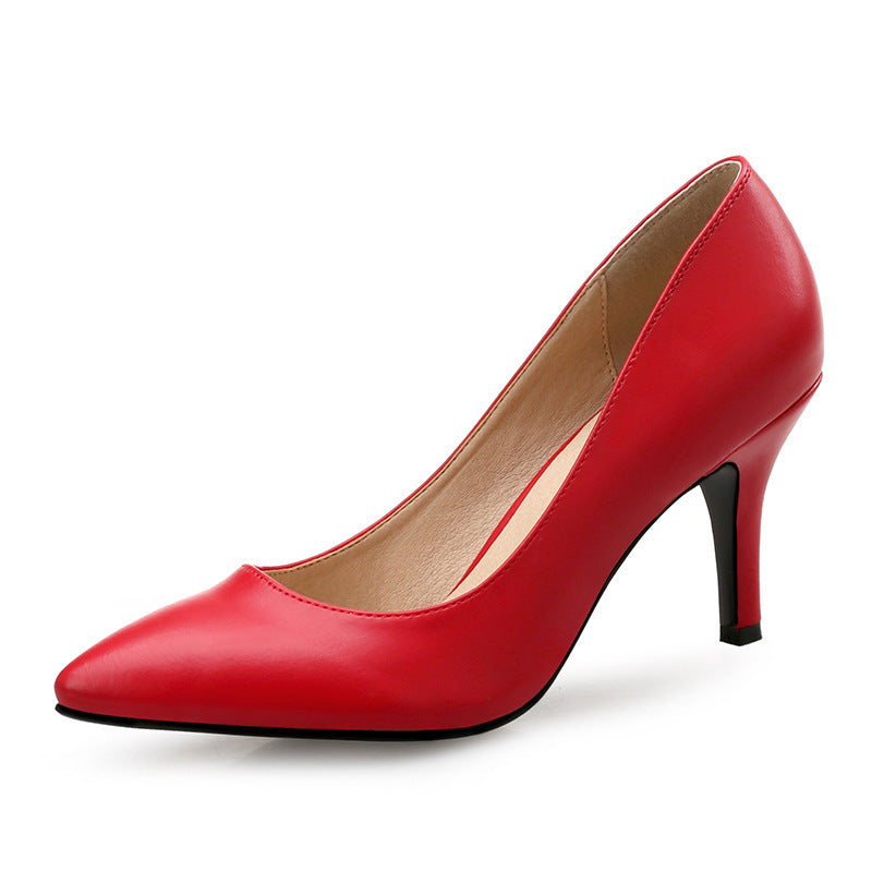 Women's Professional Fashion Sweet Pointed High Heels