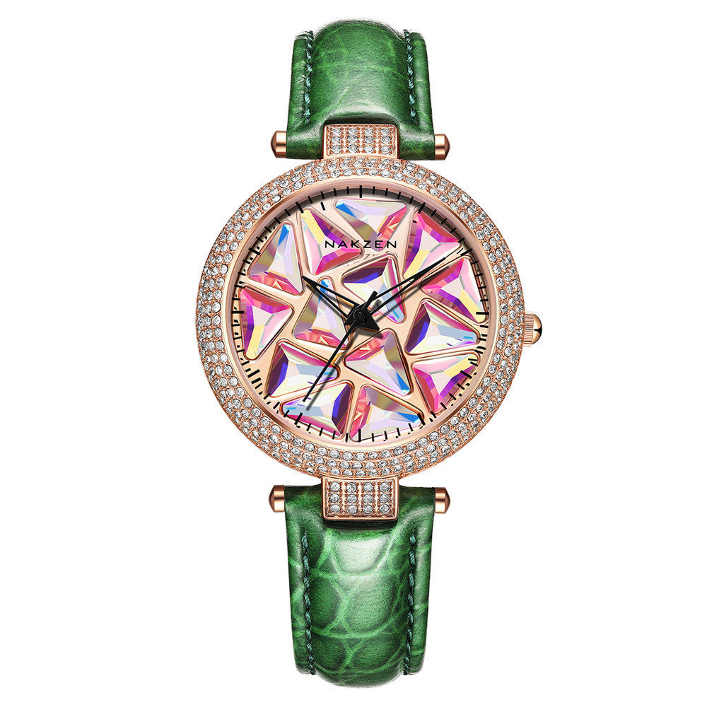 Diamond Dial Women's Watch