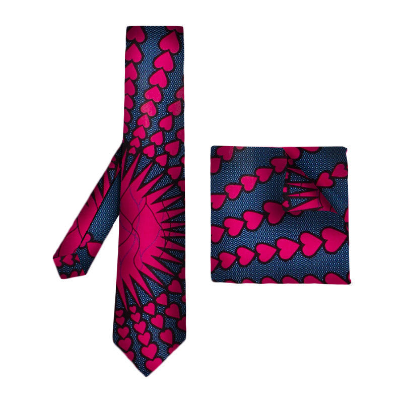 Two-piece men's tie