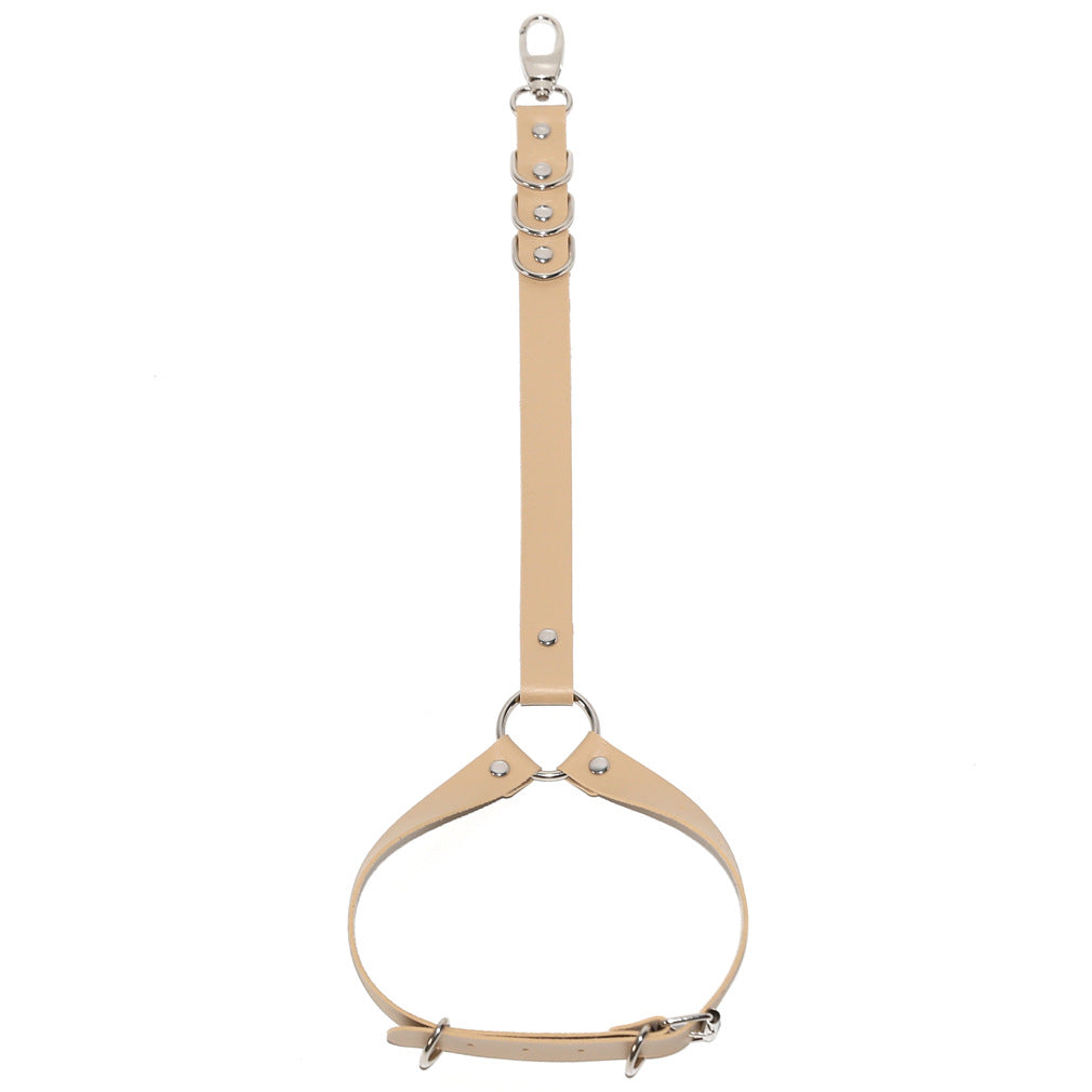 Fashion Trend Punk Style Show Pu Leg Chain