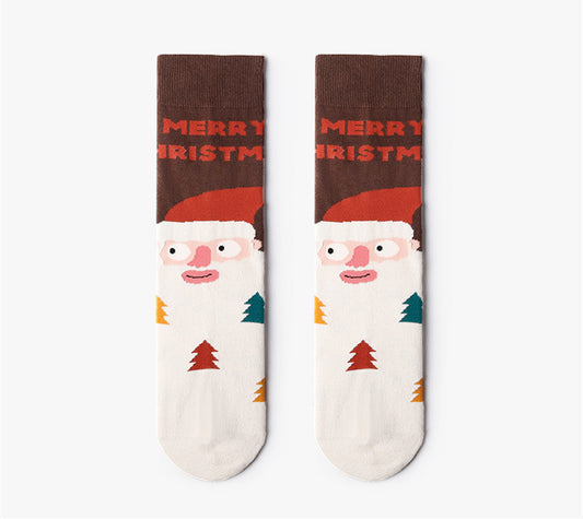 Cute illustration japanese couple in tube socks