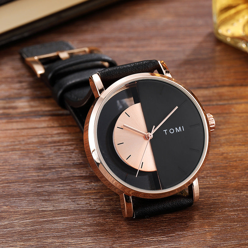 Neutral casual fashion quartz watch