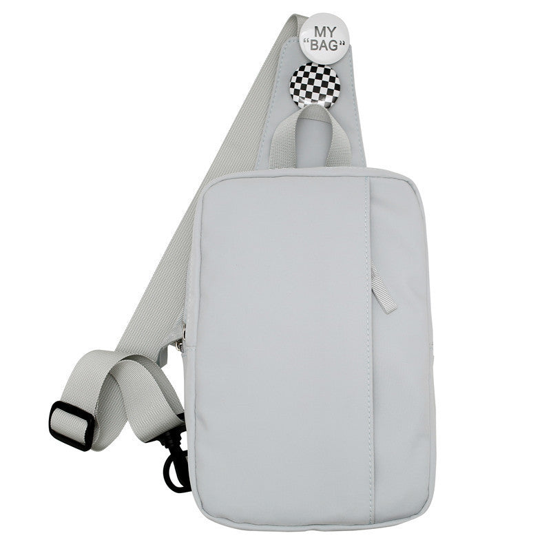 Women's Solid Color All Match Chest Bag Crossbody