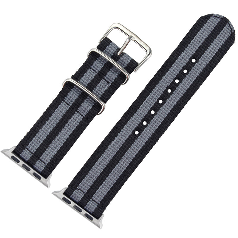 Canvas striped Wristband