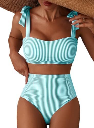 Women's Lace-up Two-Piece Bikini Set