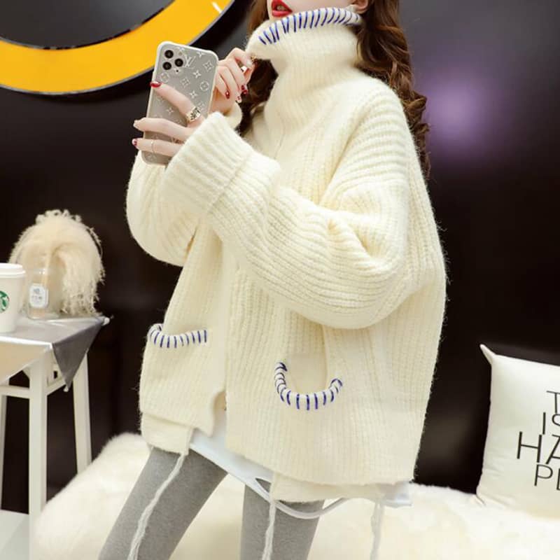Autumn And Winter New Loose Chinese New Year Red Idle Style Jacket