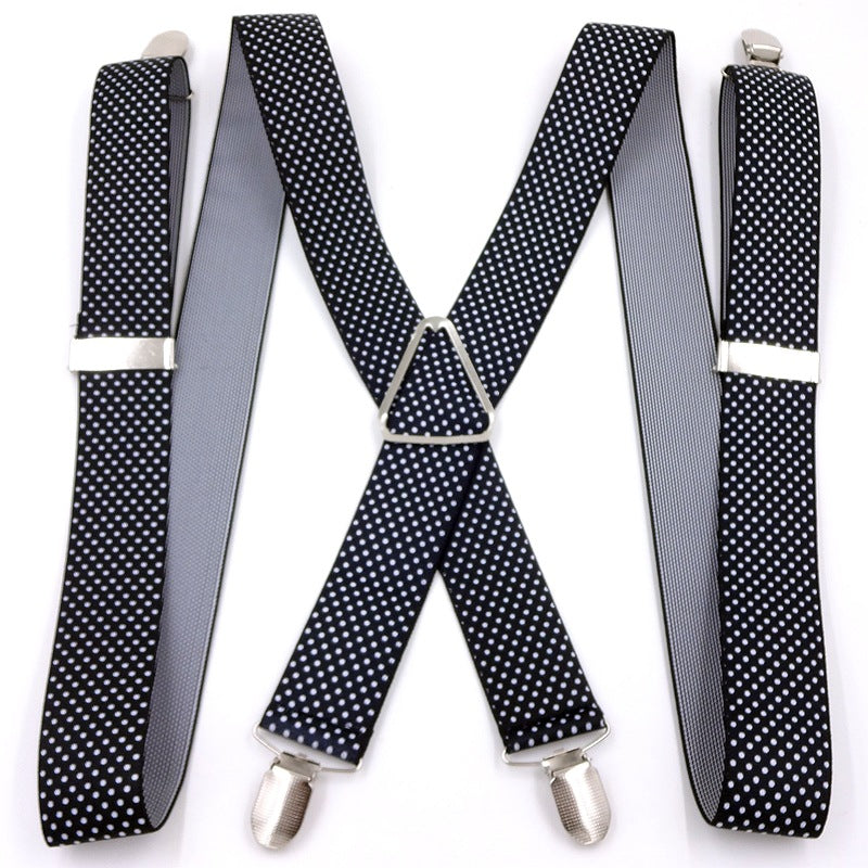 Men's Fashion Wide Elastic Shoulder Straps