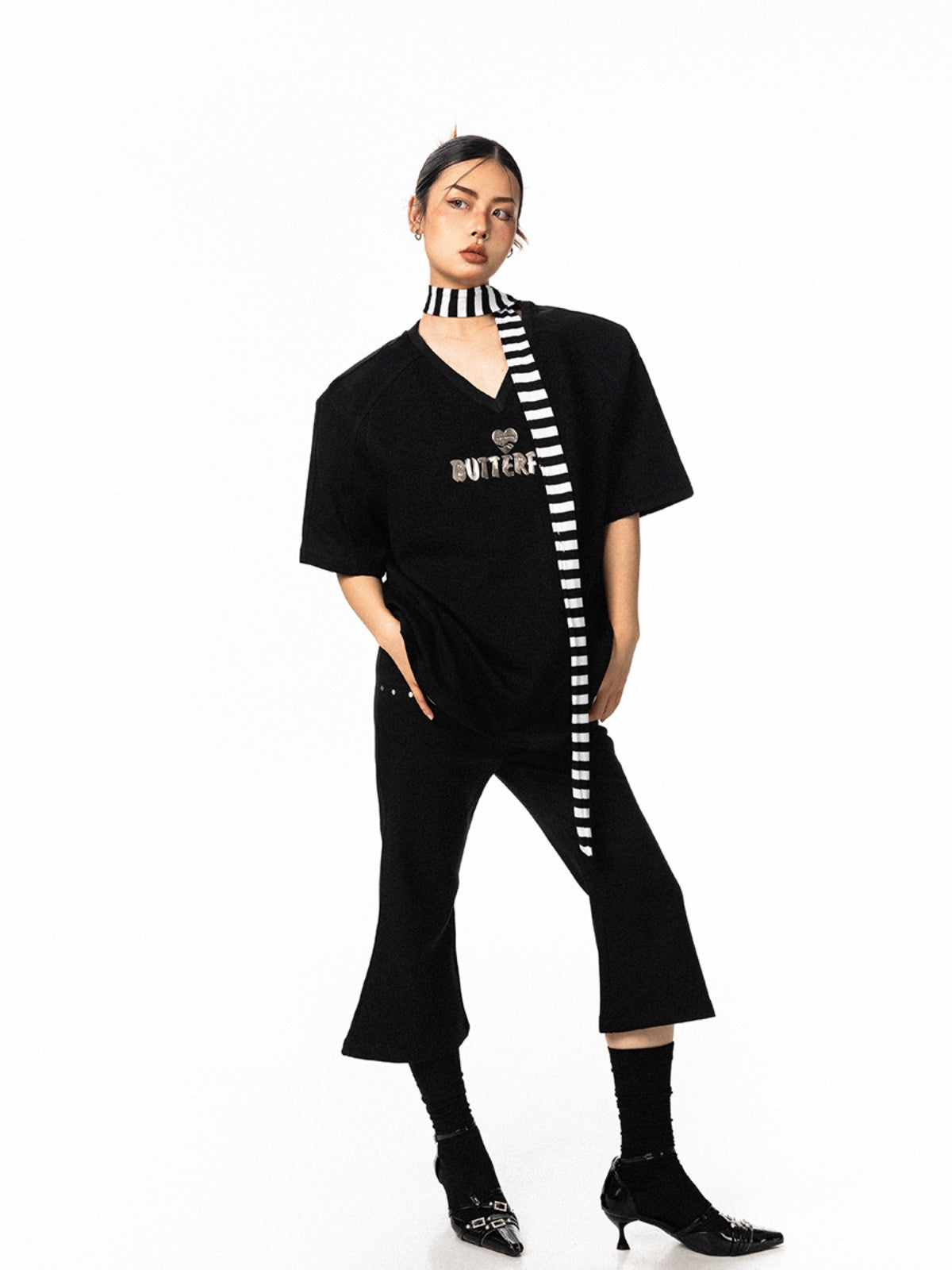 Casual Round Neck Loose And Simple Vacation Short Sleeve