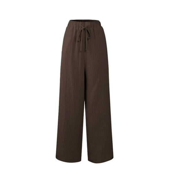 Very beautiful linen pants wide-leg pants
