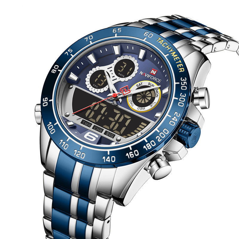 Student sports multifunctional luminous quartz watch
