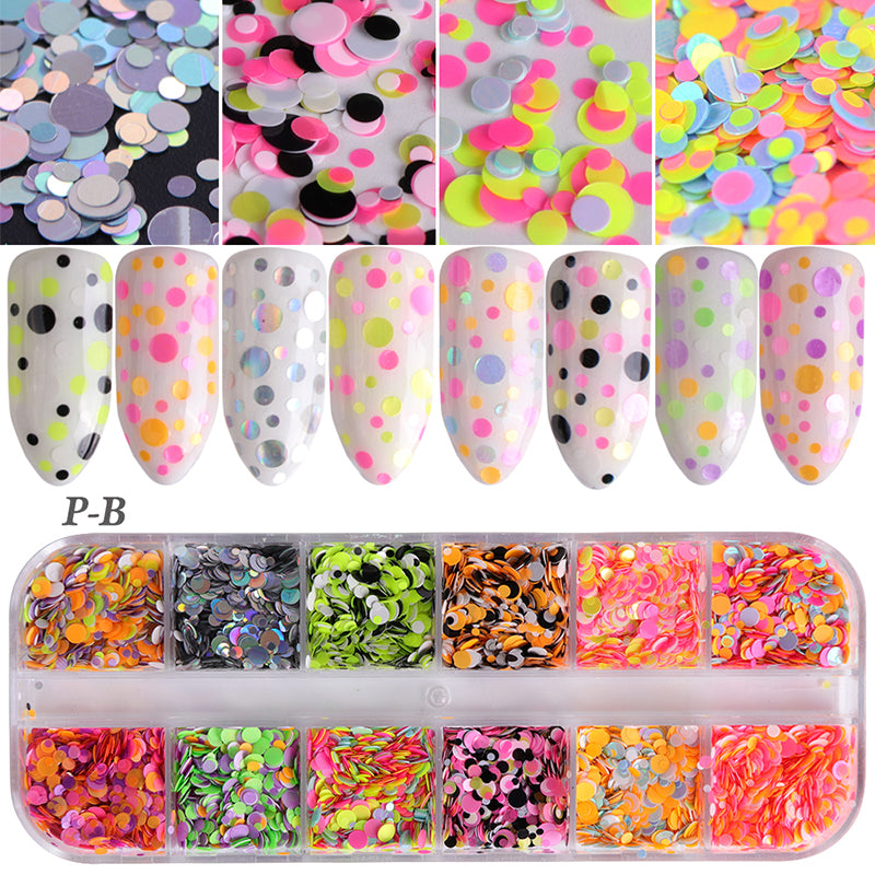 Neglelak med glitter