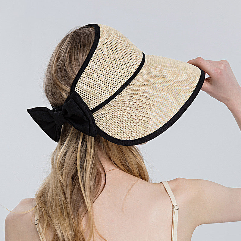 Women's Summer Sunshade Foldable Big Brim Top Hat